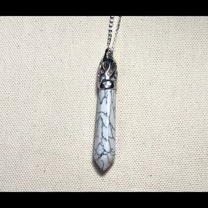 White Turquoise Gemstones Sterling Silver Jewelry